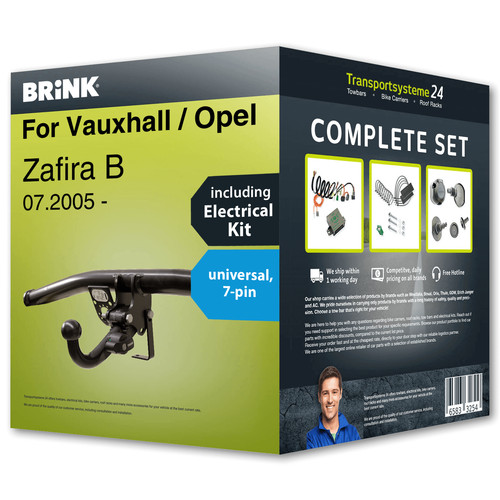 Towbar detachable for - , vauxhall