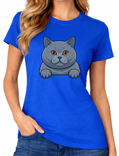 British Shorthair Cat T-Shirt