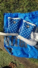 Spotty Otter Blue Wellies in