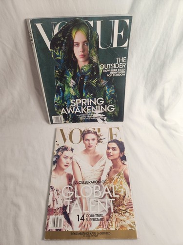 Vogue magazine lot - magazine, 2
