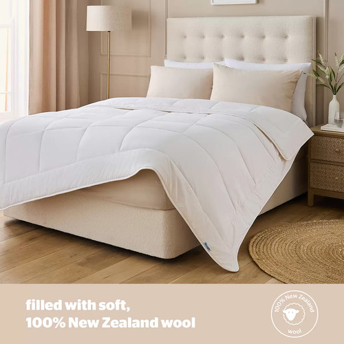 Duvet natural wool - wool, lightweight