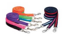 Shires Wessex Cushion Web Lead Rein 1.8M ALL COLOURS Long Training Lead