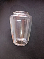 Vintage Hurricane Paraffin Lamp Glass Storm Lantern No Chips / Damage