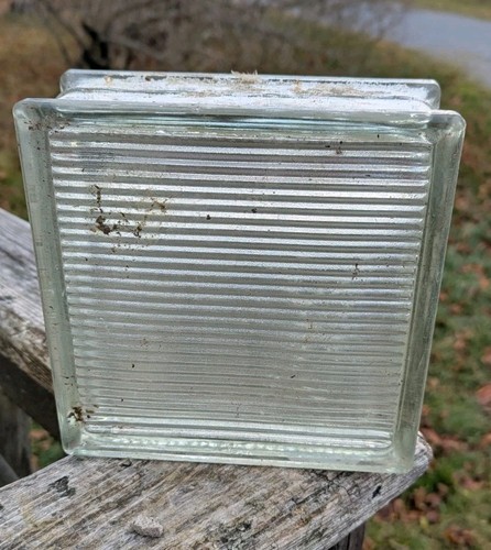 Vintage reclaimed glass blocks - glass,
