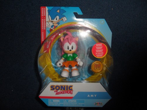 Sonic the hedgehog amy - sonic, 4”