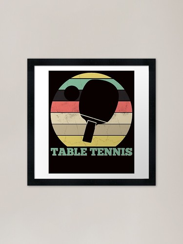 Retro vintage table - , tennis