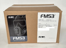 Avon Protection FM53 Twin Port CE Mask Respirator Sz Small + Carry Bag NEW