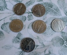 SHELL 1970s Historic Cars and Aviation Coins + Duplicates