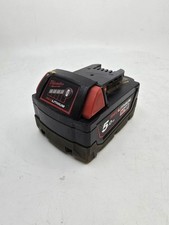 Milwaukee M18 5.0ah Red Lithium-ion Battery - Black/Red (M18b5 )