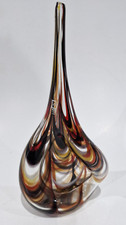 Mdina Tear drop swirl glass