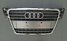 Front Grill Grey With Chrome Frame Audi A4 B8 2008-2012 Brand New High Quality