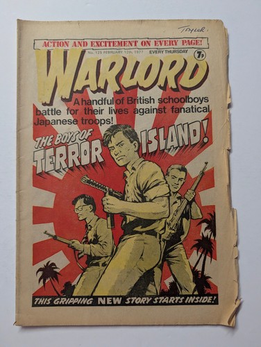 Warlord comic 125 february - warlord, no