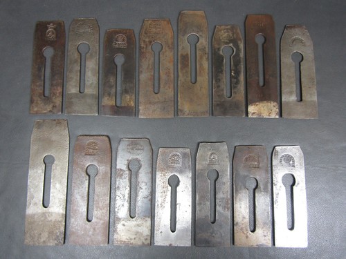 Job lot tapered - plane, irons