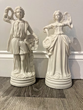 Parian Style Harvest Figures