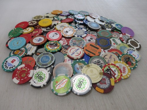 100 casino gaming poker chip - poker,