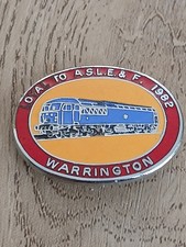 ASLEF Badge Warrington 1982