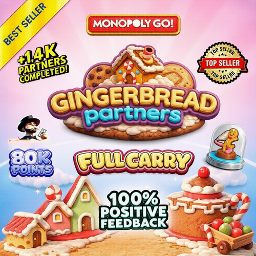 Gingerbread partner monopoli - gingerbread,