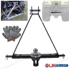 3 Point Hitch with 50mm Trailer Receiver Heavy Duty Drawbar Adapter for CAT 1