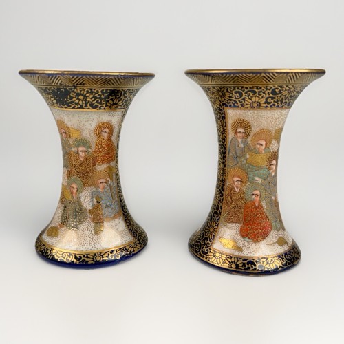 Pair antique japanese meiji - pair,