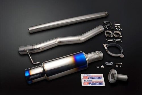 Tomei titanium muffler - titanium,