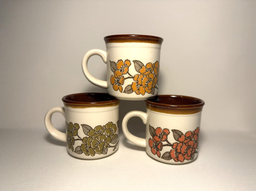 Biltons england floral brown - england,