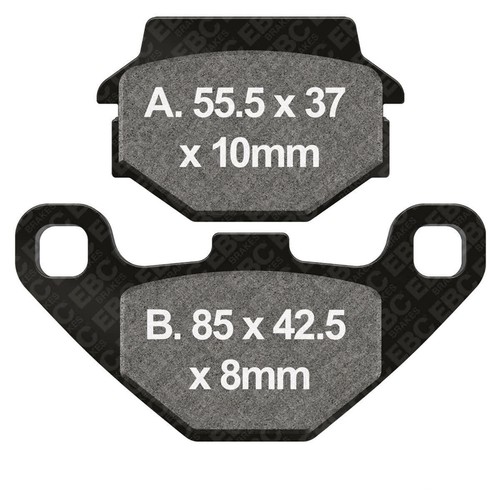 Pair pads ebc - pair, hh