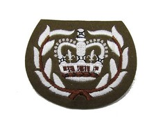 Badge FAD WO2 RQMS Crown