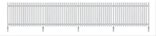 Ratio 281 N Gauge Modern Palisade Fencing