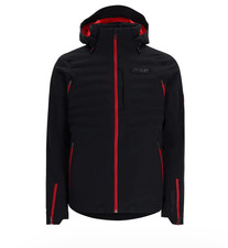 Spyder Men's Pinnacle Insulated Jacket Brand New Black Medium RRP £1,100
