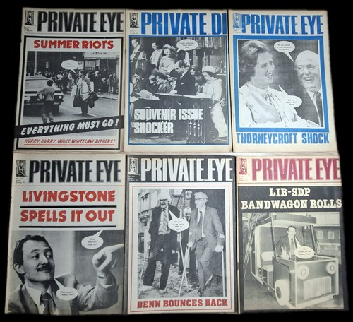 Private eye magazine bundle - private,