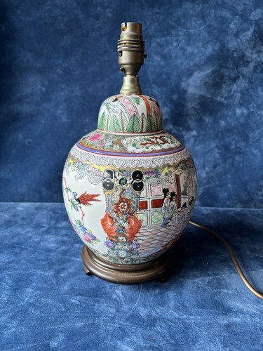 Oriental chinese hand painted - oriental, hand-painted