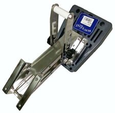 Waveline Outboard Engine Auxiliary Bracket Stainless Steel Plastic Pad 30Kg 10HP