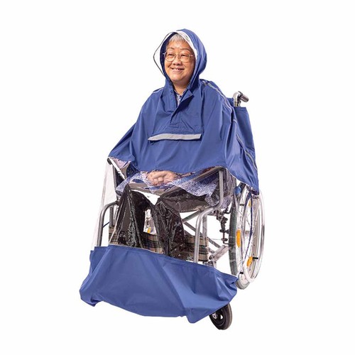 Wheelchair waterproof poncho - waterproof,