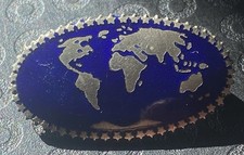 United Nations atlas enamel