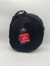 The North Face Base Camp Duffel Bag Large Black White Hiking Travel Bag 95L New