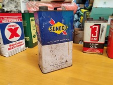 Vintage Oil Can Gallon Sunoco