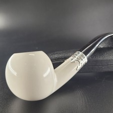 Smooth apple meerschaum pipe &