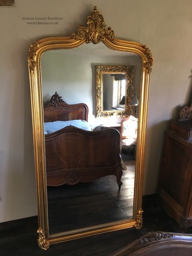 Large antique gold gilt ornate - large,
