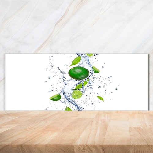 Kitchen glass splashback - kitchen,
