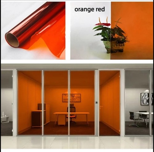 Rainbow window film - film, privacy