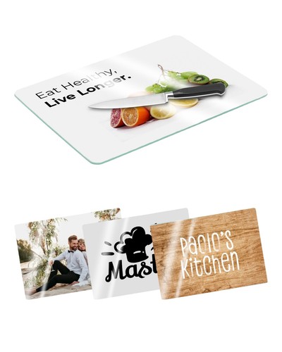 Personalised glass chopping - glass,