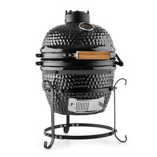 KAMADO CERAMIC GRILL GRILLED OVEN SMOKER GLAZED FOOD GARDEN BARBEQUE BBQ MEAT