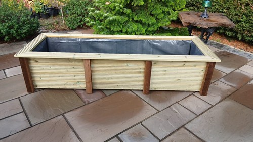 Custom wooden garden pond - garden,