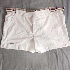 ADIDAS Ventex Shorts Vintage White Tennis Casual Mens UK 36