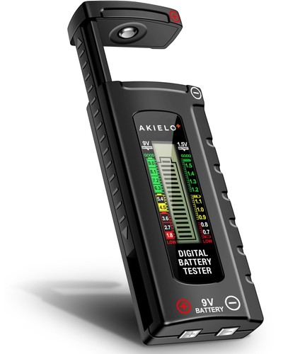 Digital battery tester lcd - battery,