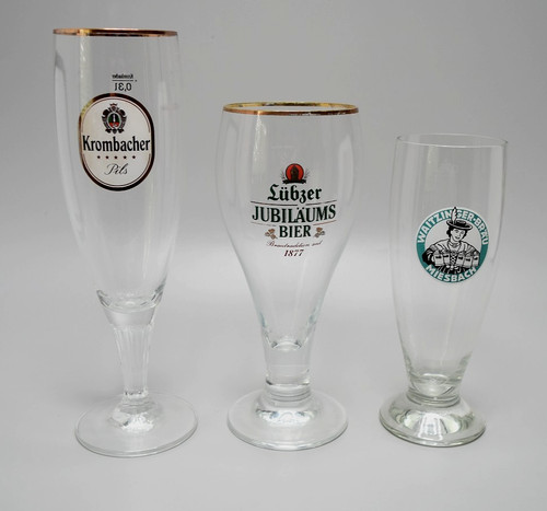 Beautiful german beer glasses - german,