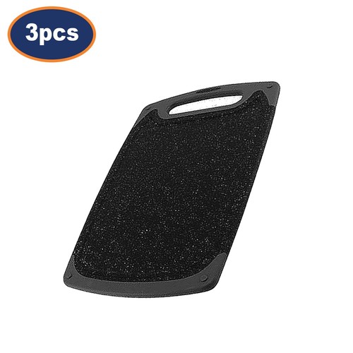 Plastic cutting board black - plastic,