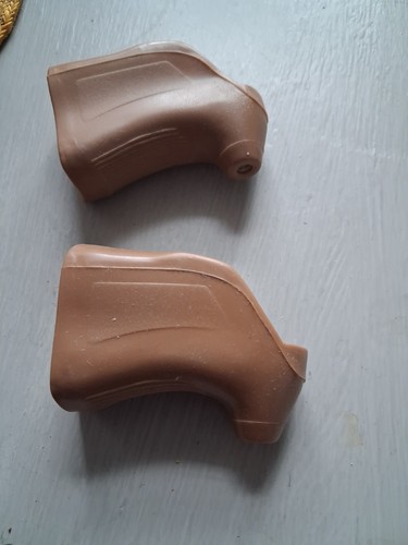 Brake lever hoods pair brown - lever,