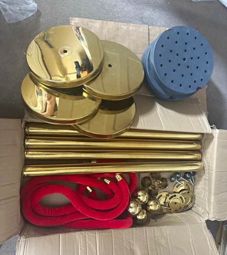Stainless steel stanchion post