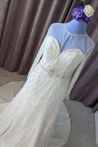 Wedding dress size 16 - wedding,